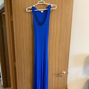 Cobalt blue maxi dress by Venus